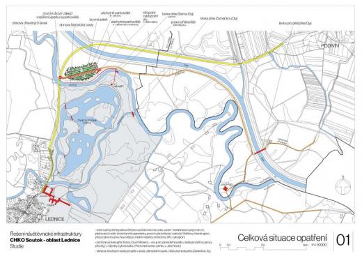 Řešení návštěvnické infrastruktury CHKO Soutok - oblast Lednice